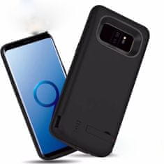 Techsuit Puzdro s batériou Power Pro - Samsung Galaxy S9 Plus - 6000 mAh - čierne