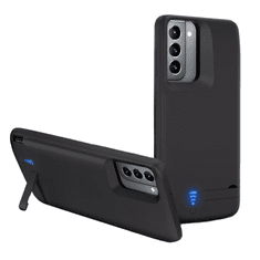 Techsuit Puzdro s batériou Power Pro - Samsung Galaxy S22 - 4800 mAh - čierne