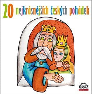 20 najkrajších českých rozprávok - CDmp3