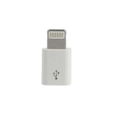 IZMAEL Adaptér - Micro USB na Lightning - Biela KP28023