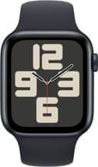 Apple Watch sa 2023, Cellular, 44mm, Midnight, Midnight Sport Band - M/L