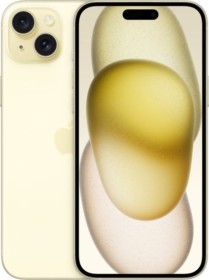 Apple iPhone 15 Plus, 128GB, Yellow
