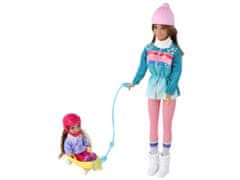 Lean-toys Anlily Sada saní pre bábiky mama a dcéra