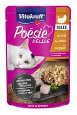 Vitakraft Cat Poézia Délice Gelee vrecko morčacie 85g