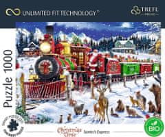 Trefl Puzzle UFT Christmas Time: Santov Express 1000 dielikov