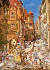 Heye Puzzle Romantic Town: Vo dne 1000 dielikov