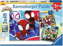 Ravensburger Puzzle Spidey 3x49 dielikov