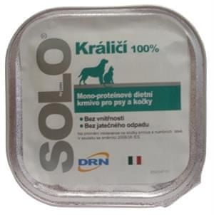 SOLO Coniglio 100% (králik) vanička 100g