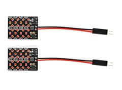 motoLEDy Panel 24 LED 12V T10, SV8.5, T4W CANBUS 1000lm červená