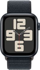 Apple Watch sa 2023, Cellular, 44mm, Midnight, Midnight Sport Loop
