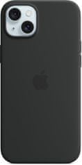 Apple Silikonový kryt s MagSafe pro iPhone 15 Plus, čierna