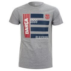 Fan-shop Dětské tričko BARCELONA FC Barca grey Dětská: 8 let