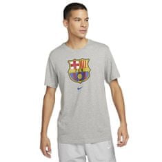 Nike Tričko BARCELONA FC Crest grey Velikost: XXL