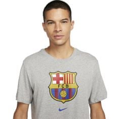 Nike Tričko BARCELONA FC Crest grey Velikost: XXL