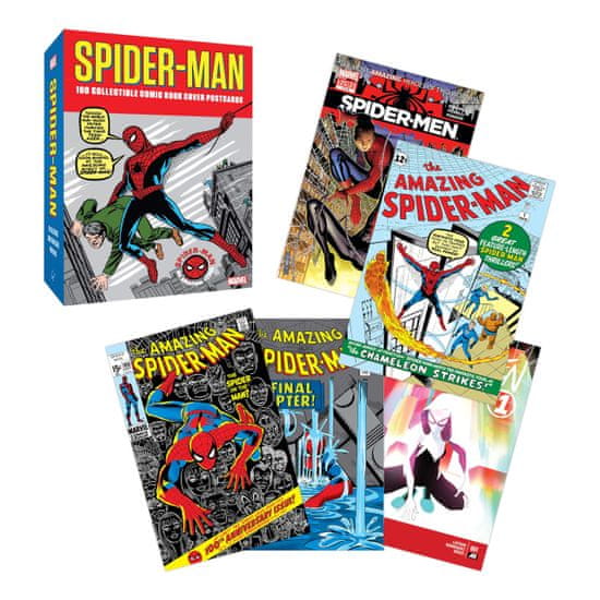 Chronicle Books Spider-Man 100 ks pohľadníc