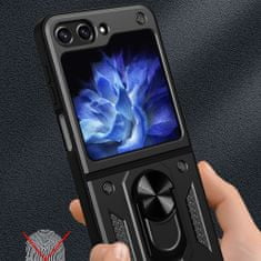 Techsuit Hybrid armor Camshield pre Samsung Galaxy Z Flip5 - Čierna KP28057