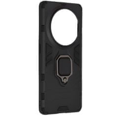 Tech-protect Odolné Puzdro Ring Armor Case pre Oppo Find X6 Pro - Čierna KP28055