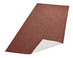 NORTHRUGS Kusový koberec Twin-Wendeteppiche 103098 terra creme – na von aj na doma 80x150