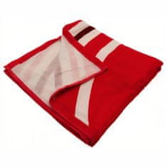 FAN SHOP SLOVAKIA Osuška Liverpool FC, červená, biely znak LFC, bavlna, 70x140 cm