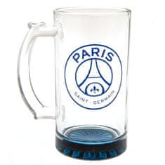 FAN SHOP SLOVAKIA Pivný pohár Paris Saint Germain FC, Modrý znak PSG, 425ml