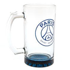 FAN SHOP SLOVAKIA Pivný pohár Paris Saint Germain FC, Modrý znak PSG, 425ml