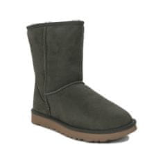 Ugg Australia Členkové topánky zelená 38 EU Classic Short Ii Forest Night