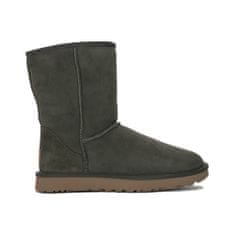 Ugg Australia Členkové topánky zelená 38 EU Classic Short Ii Forest Night