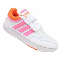 Adidas Obuv biela 33.5 EU hoops 3.0