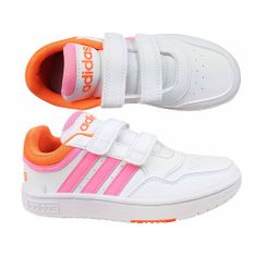 Adidas Obuv biela 33.5 EU hoops 3.0