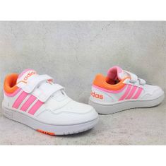 Adidas Obuv biela 33.5 EU hoops 3.0