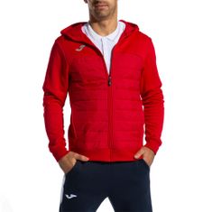 Joma Mikina červená 188 - 193 cm/XXL Berna Hoodie