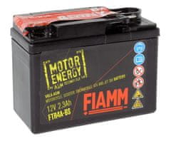 Fiamm motobatéria AGM Storm 12V, 2,3Ah, 30A, FTR4A-BS