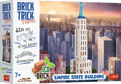 Trefl BRICK TRICK Travel: Empire State Building XL 420 dielov