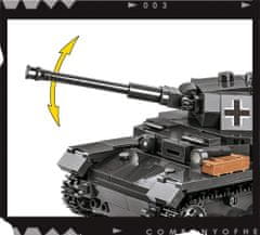 Cobi 3045 COH Panzer IV Ausf G, 1:35, 610 k, 1 f