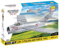 Cobi 5822 Cold War LIM-1 Polish Air Force 1952, 1:32, 504 k, 1 f