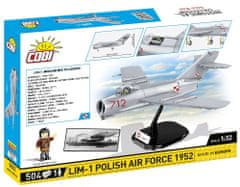 Cobi 5822 Cold War LIM-1 Polish Air Force 1952, 1:32, 504 k, 1 f