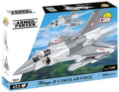 Cobi 5827 Cold War Mirage III RS Swiss Air Force, 1:48, 465 k