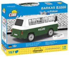 Cobi 24596 Barkas B1000 Polícia, 1:35, 157 k