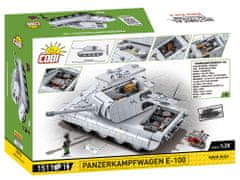 Cobi 2572 II WW Panzerkampfwagen E-100, 1:28, 1511 k, 1 f