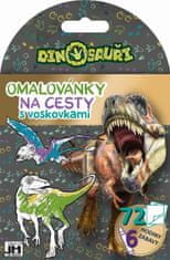 Jiri Models Omaľovánky na cesty Dinosaury