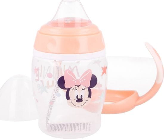 Stor Hrnček s uškami a silikónovým náustkom 270ml Minnie