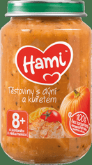 Hami Cestoviny s tekvicou a kuracím mäsom (200 g) - mäsovo-zeleninový príkrm