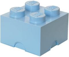 LEGO Úložný box 4 - svetlo modrý