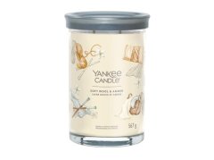 Yankee Candle Aromatická sviečka Signature tumbler veľký Soft Wool & Amber 567 g