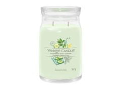 Yankee Candle Cucumber Mint Cooler sviečka 567g / 2 knôty (Signature veľký)