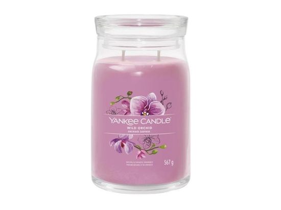 Yankee Candle Wild Orchid sviečka 567g / 2 knôty (Signature veľký)