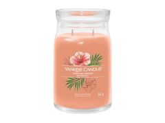 Yankee Candle Tropical Breeze sviečka 567g / 2 knôty (Signature veľký)