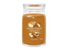 Yankee Candle Spiced Banana Bread sviečka 567g / 2 knôty (Signature veľký)