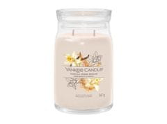 Yankee Candle Vanilla Creme Brulée sviečka 567g / 2 knôty (Signature veľký)