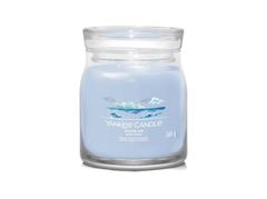 Yankee Candle Ocean Air sviečka 368g / 2 knôty (Signature stredná)